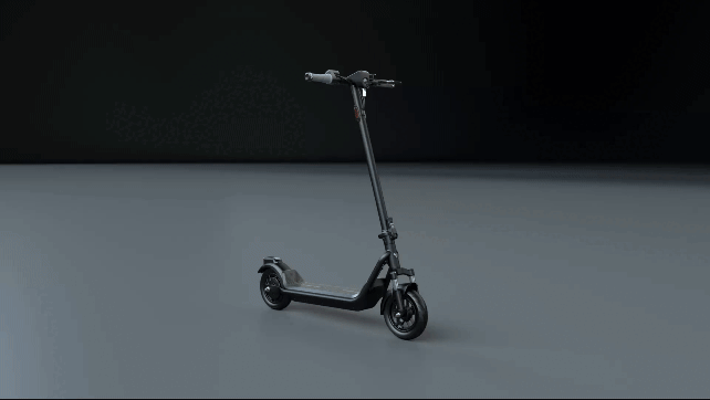 NIU KQi 100P E-Scooter Grau