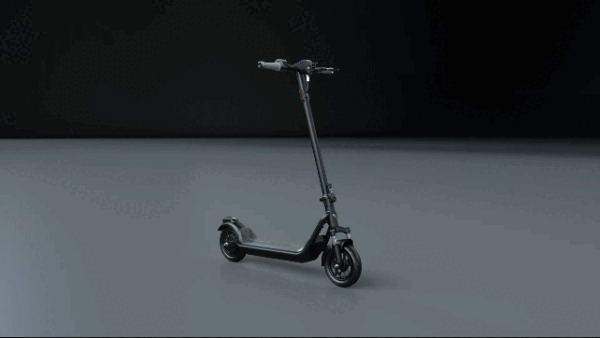 NIU KQi 100P E-Scooter Grau